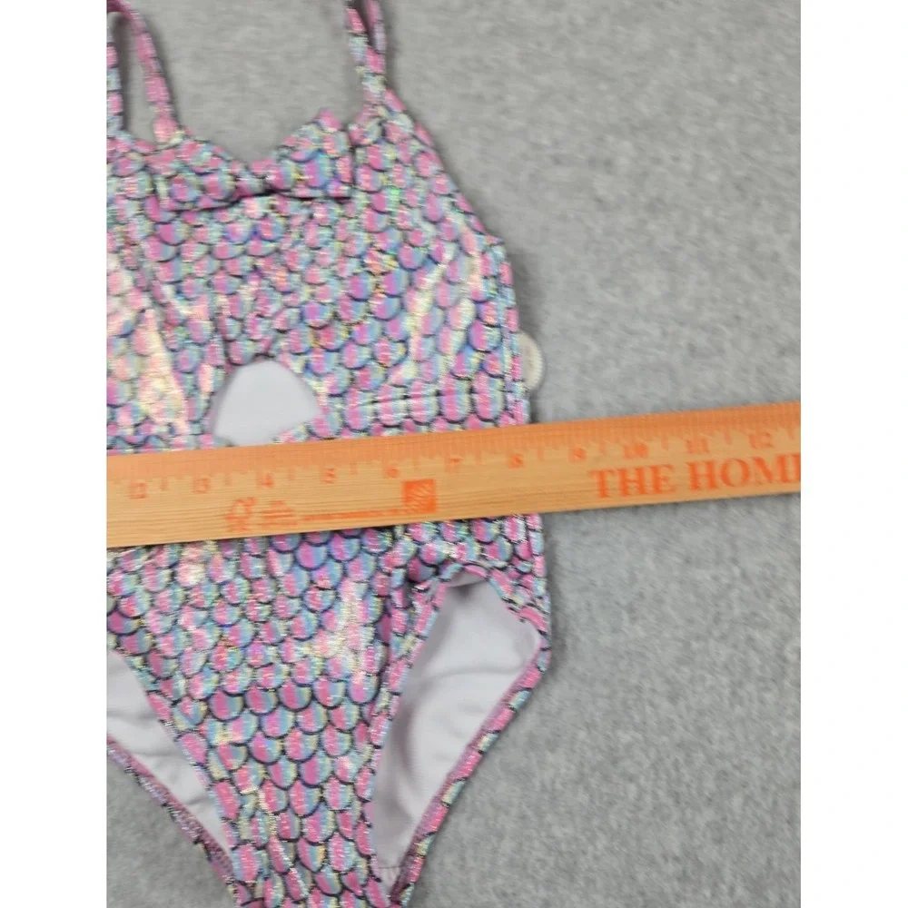 Koala Kids Girls 12-18 Months 1 Piece Bathing Suit Swimming‎ Mermaid Print NEW